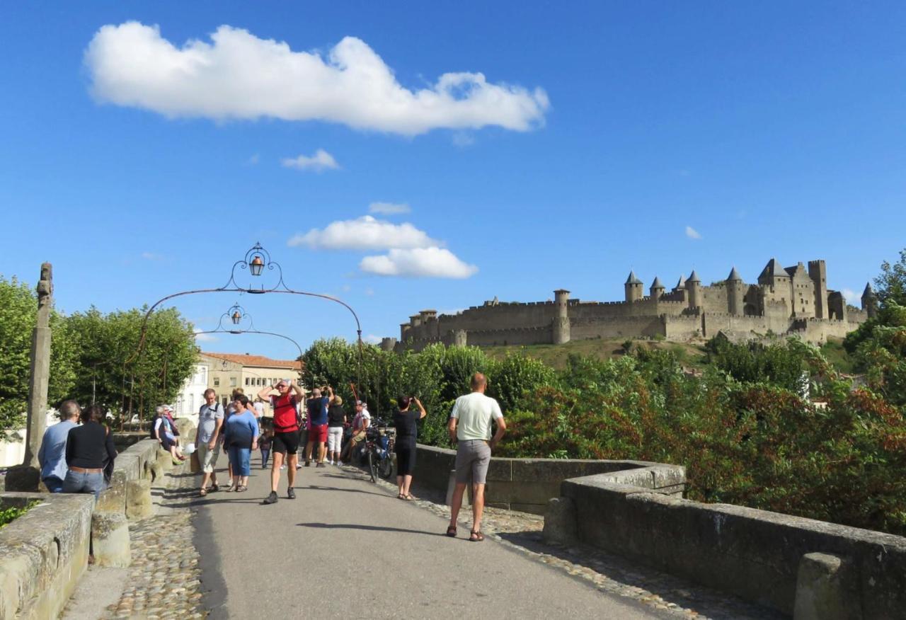 Tout Confort ! Climatisation, Centre-Ville, Parking, Terrasse, Wifi, Netflix Carcassone Exterior photo