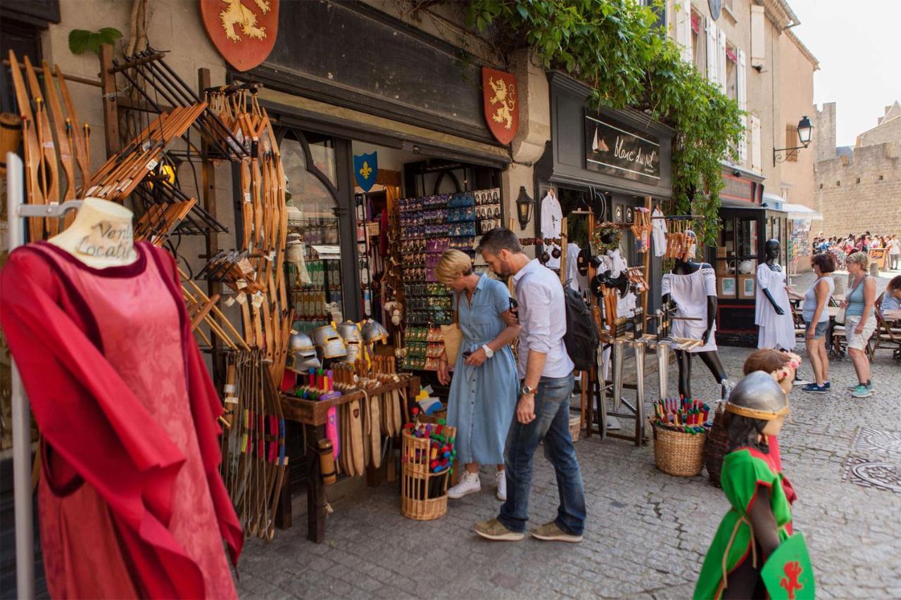 Tout Confort ! Climatisation, Centre-Ville, Parking, Terrasse, Wifi, Netflix Carcassone Exterior photo